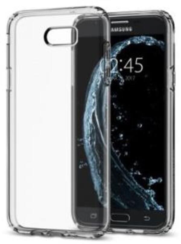 Spigen Galaxy J7 2017 ile Uyumlu Kılıf Liquid Crystal 4 Tarafı Koruma