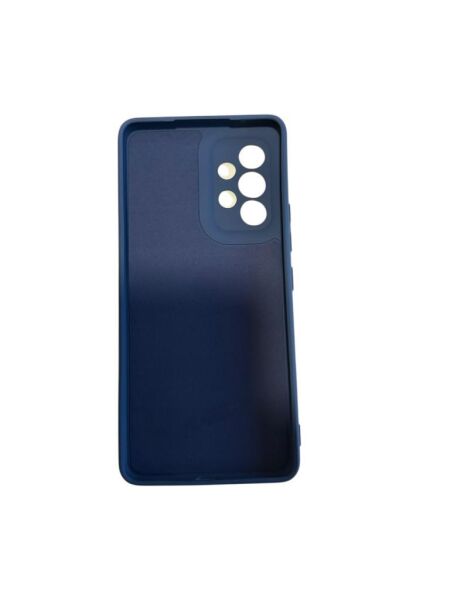 Galaxy A53 ile Uyumlu Cappy Silikon Kılıf Lacivert