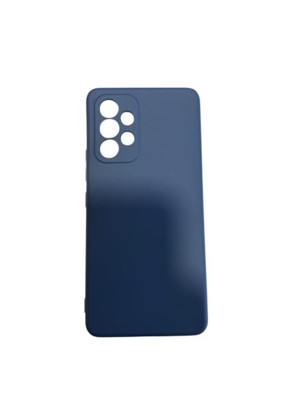 Galaxy A53 ile Uyumlu Cappy Silikon Kılıf Lacivert