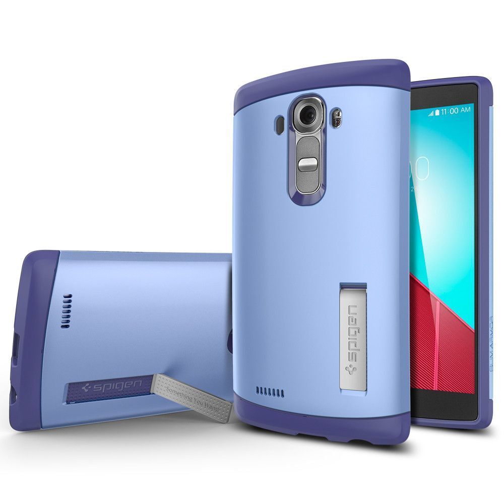 Spigen G4 ile Uyumlu Kılıf Slim Armor Violet