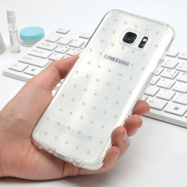 Ringke Noble Fusion Galaxy S7 Edge ile Uyumlu Taşlı Kılıf