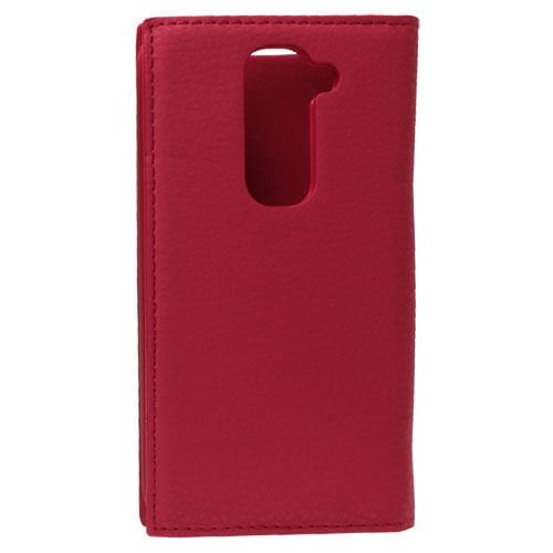 G2 Mini D610 ile Uyumlu Magnum Serisi Yan Model Kapaklı Kılıf Kırmızı