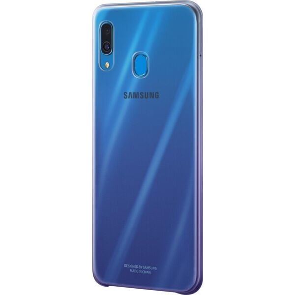 Galaxy A20 ile Uyumlu Mor Koruyucu Kılıf EF-AA205CVEGWW (Out)