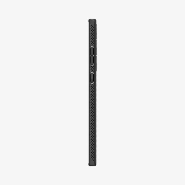 Spigen Galaxy S23 Ultra ile Uyumlu Kılıf Liquid Air Matte Black