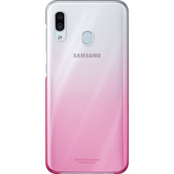 Galaxy A30 ile Uyumlu Clear Cover Pembe EF-AA305CPEGWW (Out)