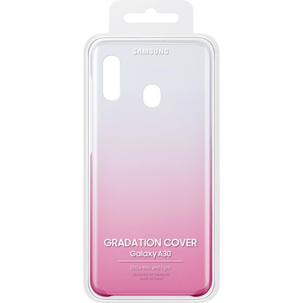 Galaxy A30 ile Uyumlu Clear Cover Pembe EF-AA305CPEGWW (Out)