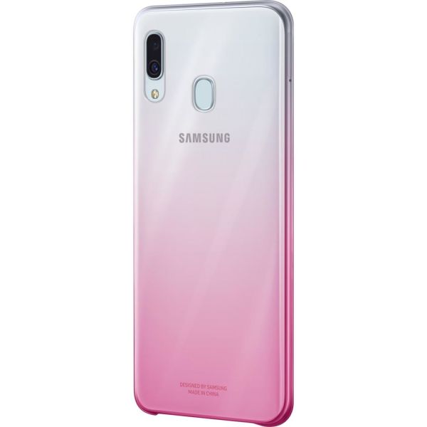 Galaxy A30 ile Uyumlu Clear Cover Pembe EF-AA305CPEGWW (Out)