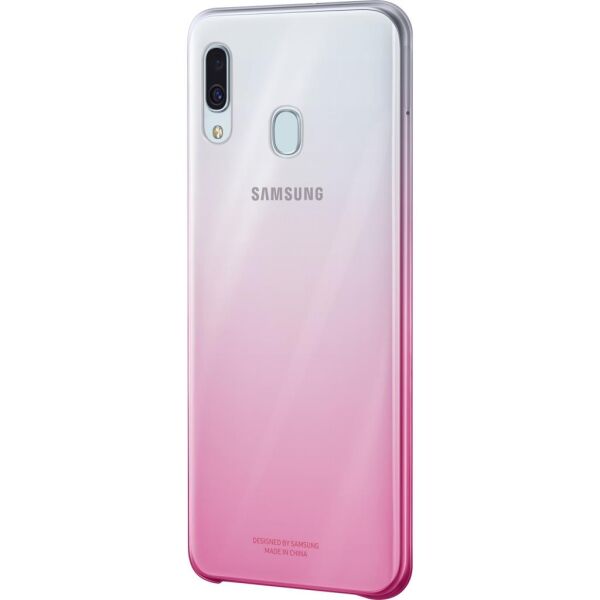 Galaxy A30 ile Uyumlu Clear Cover Pembe EF-AA305CPEGWW (Out)
