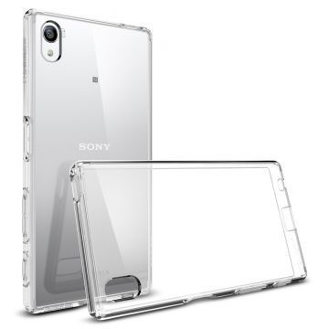Spigen Xperia Z5 ile Uyumlu Kılıf Ultra Hybrid Crystal Clear