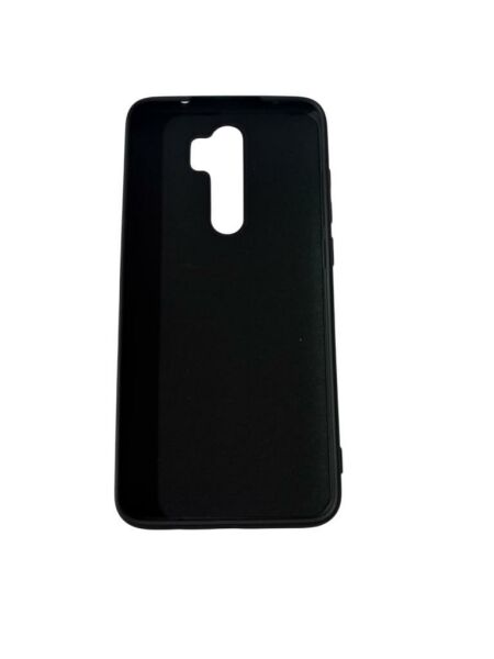 Redmi Note 8 Pro ile Uyumlu Cappy Silikon Kılıf Siyah