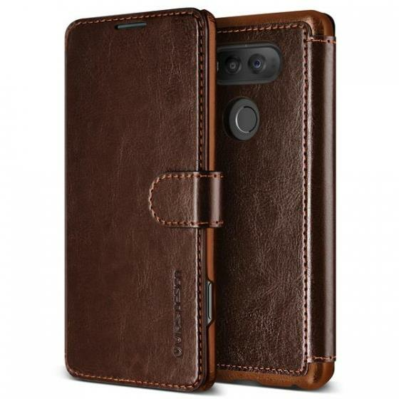 VRS Design V20 ile Uyumlu Layered Dandy Kılıf Dark Brown