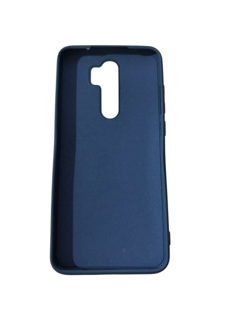 Redmi Note 8 Pro ile Uyumlu Cappy Silikon Kılıf Lacivert