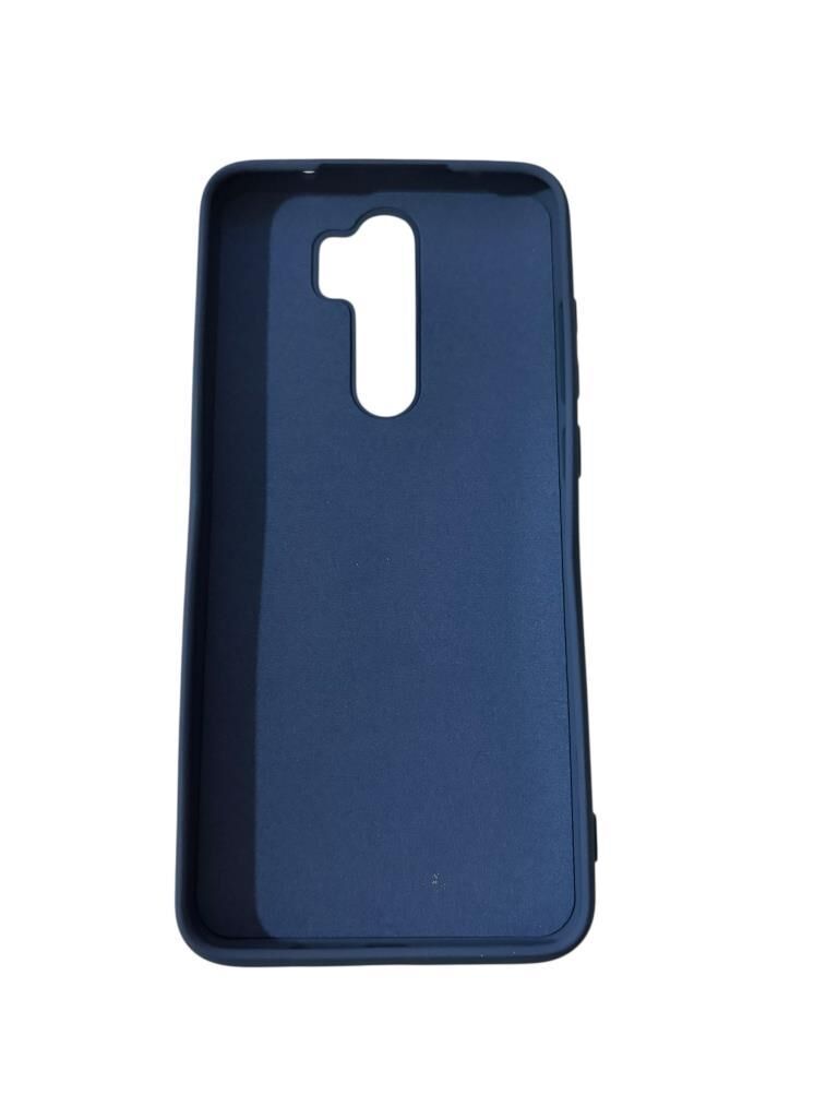 Redmi Note 8 Pro ile Uyumlu Cappy Silikon Kılıf Lacivert