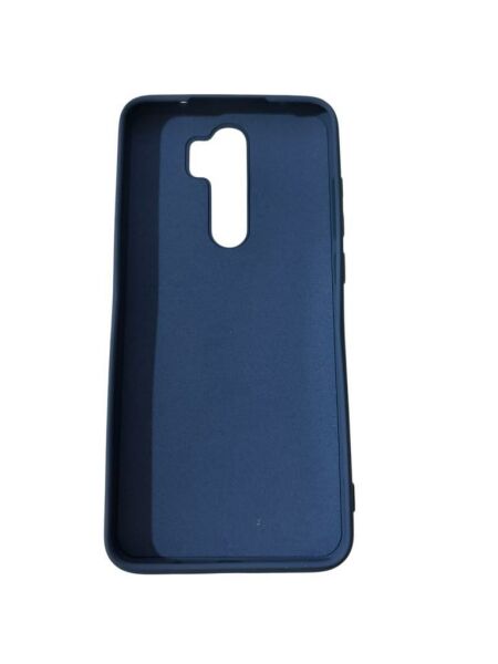 Redmi Note 8 Pro ile Uyumlu Cappy Silikon Kılıf Lacivert