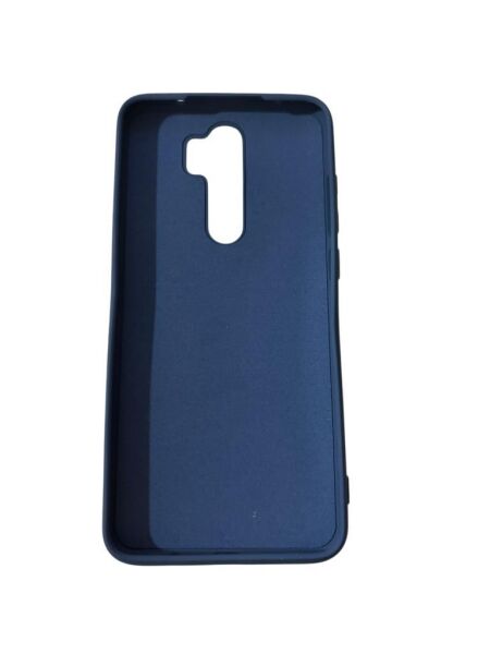 Redmi Note 8 Pro ile Uyumlu Cappy Silikon Kılıf Lacivert