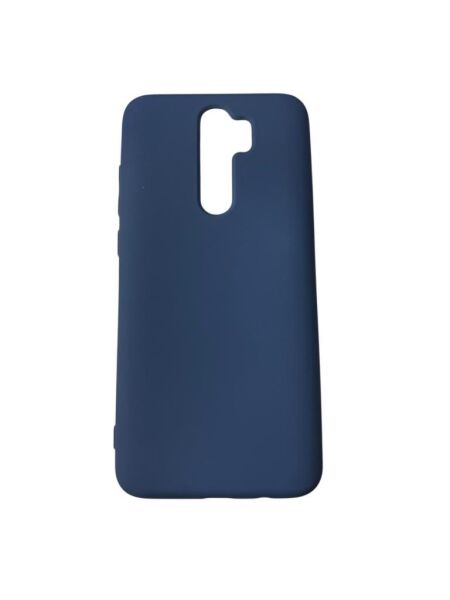 Redmi Note 8 Pro ile Uyumlu Cappy Silikon Kılıf Lacivert