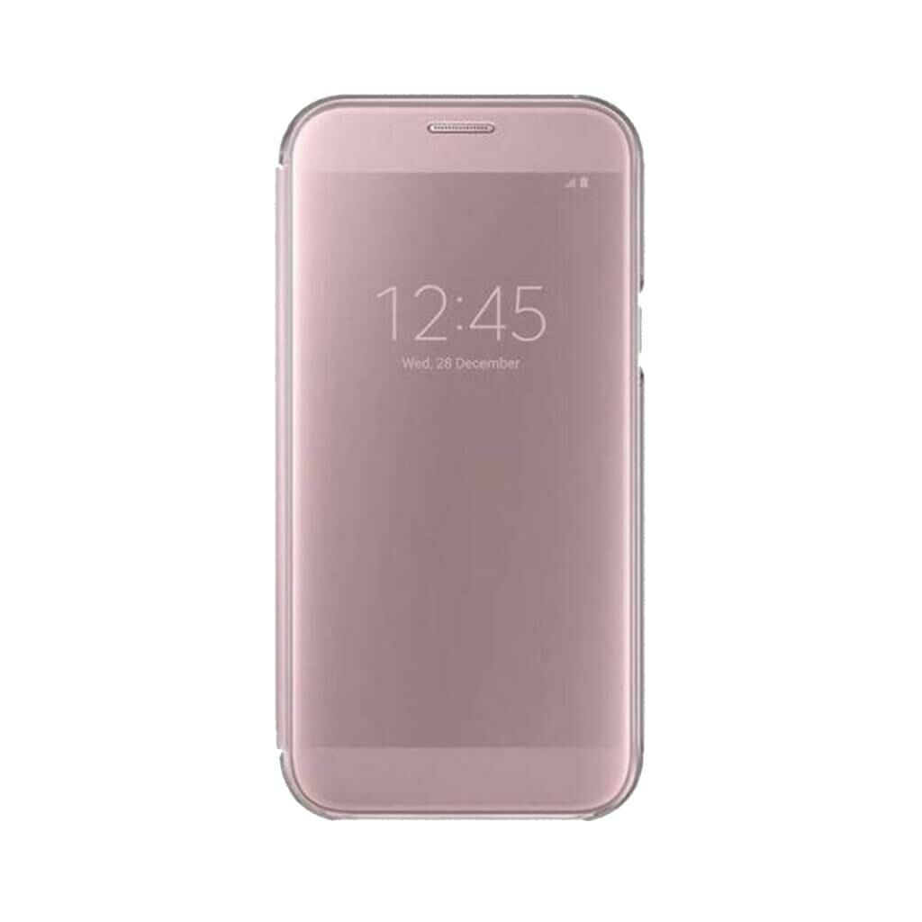Galaxy A7(2017) ile Uyumlu Clear Wiew Cover Pembe EF-ZA720CPEGWW (Out)