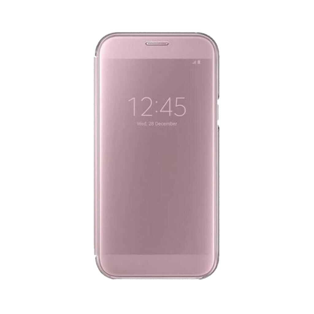 Galaxy A7(2017) ile Uyumlu Clear Wiew Cover Pembe EF-ZA720CPEGWW (Out)