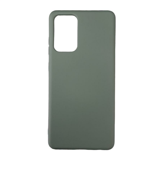 Galaxy A72 ile Uyumlu Cappy Silikon Kılıf Yeşil