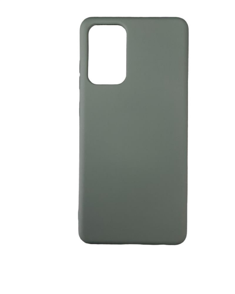 Galaxy A72 ile Uyumlu Cappy Silikon Kılıf Yeşil