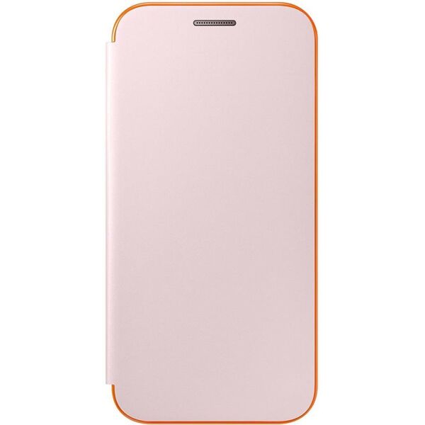 Galaxy A3(2017) ile Uyumlu Neon Flip Cover Pembe EF-FA320PPEGWW