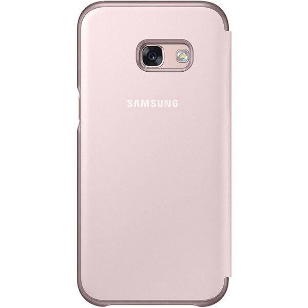 Galaxy A3(2017) ile Uyumlu Neon Flip Cover Pembe EF-FA320PPEGWW
