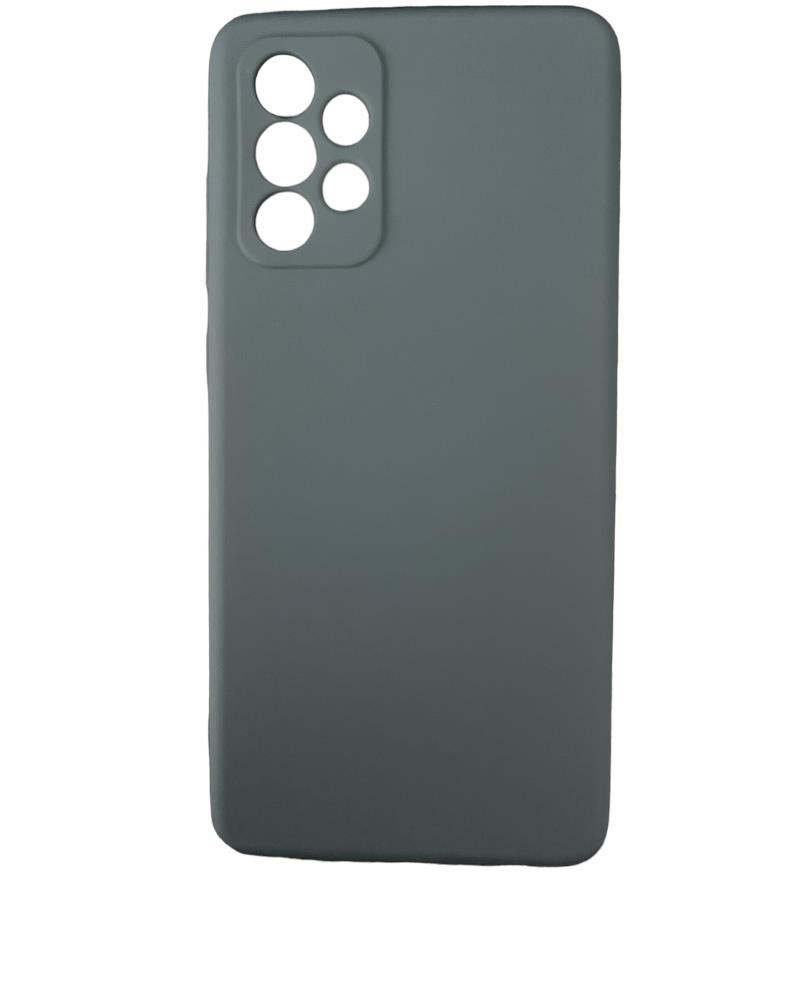 Galaxy A72 ile Uyumlu Cappy Silikon Kılıf Lacivert