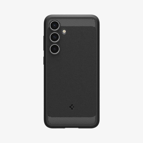 Spigen Galaxy S24 FE ile Uyumlu Kılıf Rugged Armor Matte Black