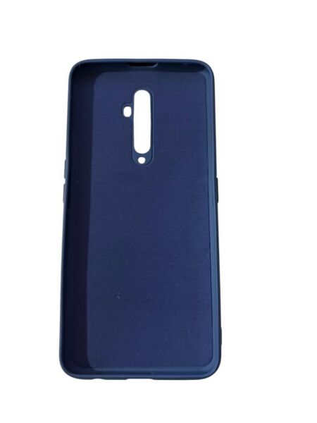 Reno 2Z ile Uyumlu Cappy Silikon Kılıf Lacivert