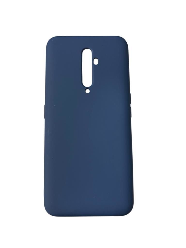 Reno 2Z ile Uyumlu Cappy Silikon Kılıf Lacivert