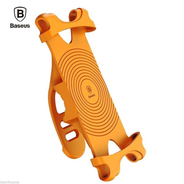Baseus Miracle Bicycle Bisiklet Telefon Tutacağı Turuncu