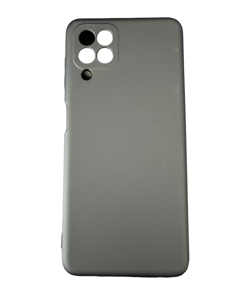 Galaxy A22 ile Uyumlu Cappy Silikon Kılıf Siyah