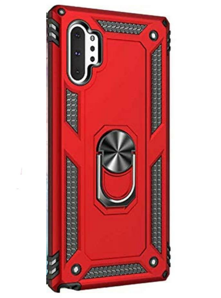 Galaxy Note 10 Plus ile Uyumlu Vega Silikon Kılıf Kırmızı