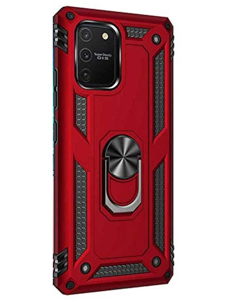 Galaxy S10 Lite ile Uyumlu Vega Silikon Kılıf Kırmızı