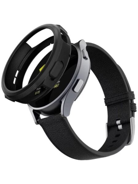 Spigen Galaxy Watch 5/4 (44mm) ile Uyumlu Kılıf Liquid Air Matte Black