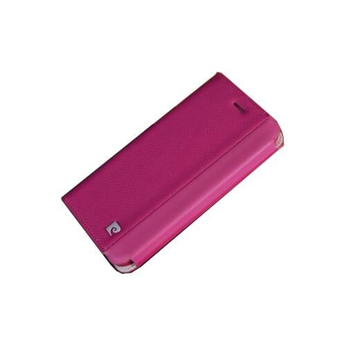 Pierre Cardin iPhone 6 ile Uyumlu Deri Kapaklı Koruma Kılıfı Pembe PCG-P01