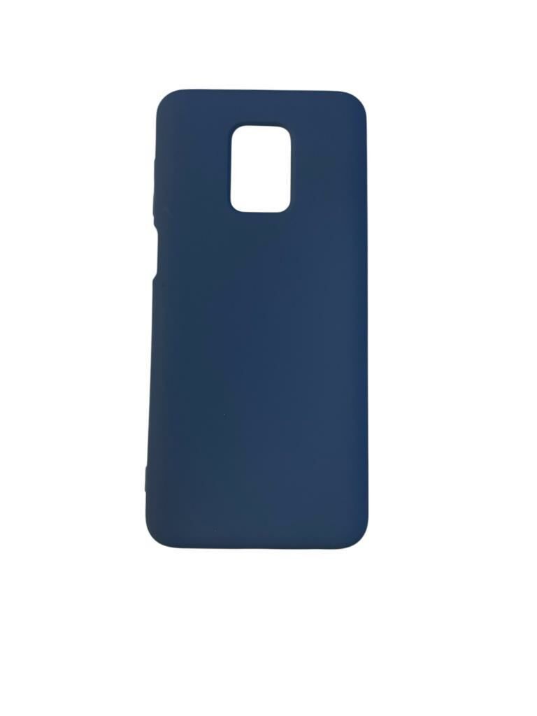 Redmi Note 9 Pro ile Uyumlu Cappy Silikon Kılıf Lacivert