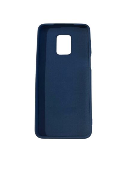 Redmi Note 9 Pro ile Uyumlu Cappy Silikon Kılıf Lacivert