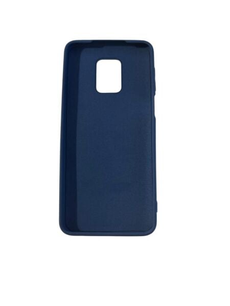 Redmi Note 9 Pro ile Uyumlu Cappy Silikon Kılıf Lacivert