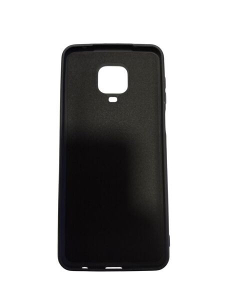 Redmi Note 9 Pro ile Uyumlu Cappy Silikon Kılıf Siyah