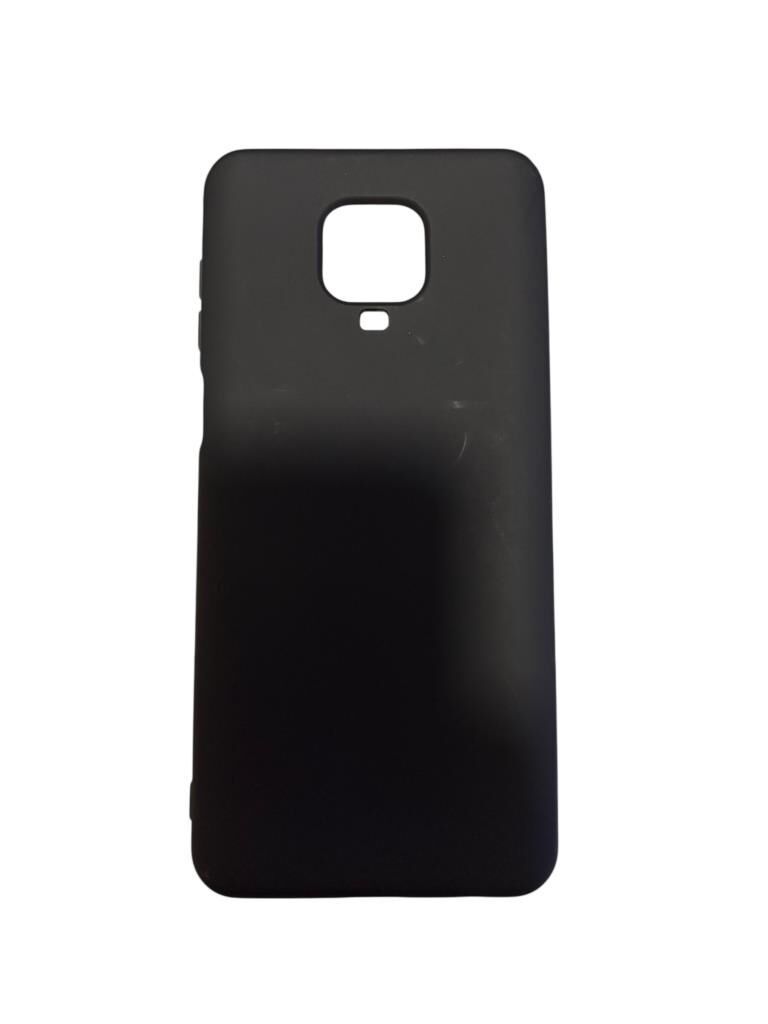 Redmi Note 9 Pro ile Uyumlu Cappy Silikon Kılıf Siyah