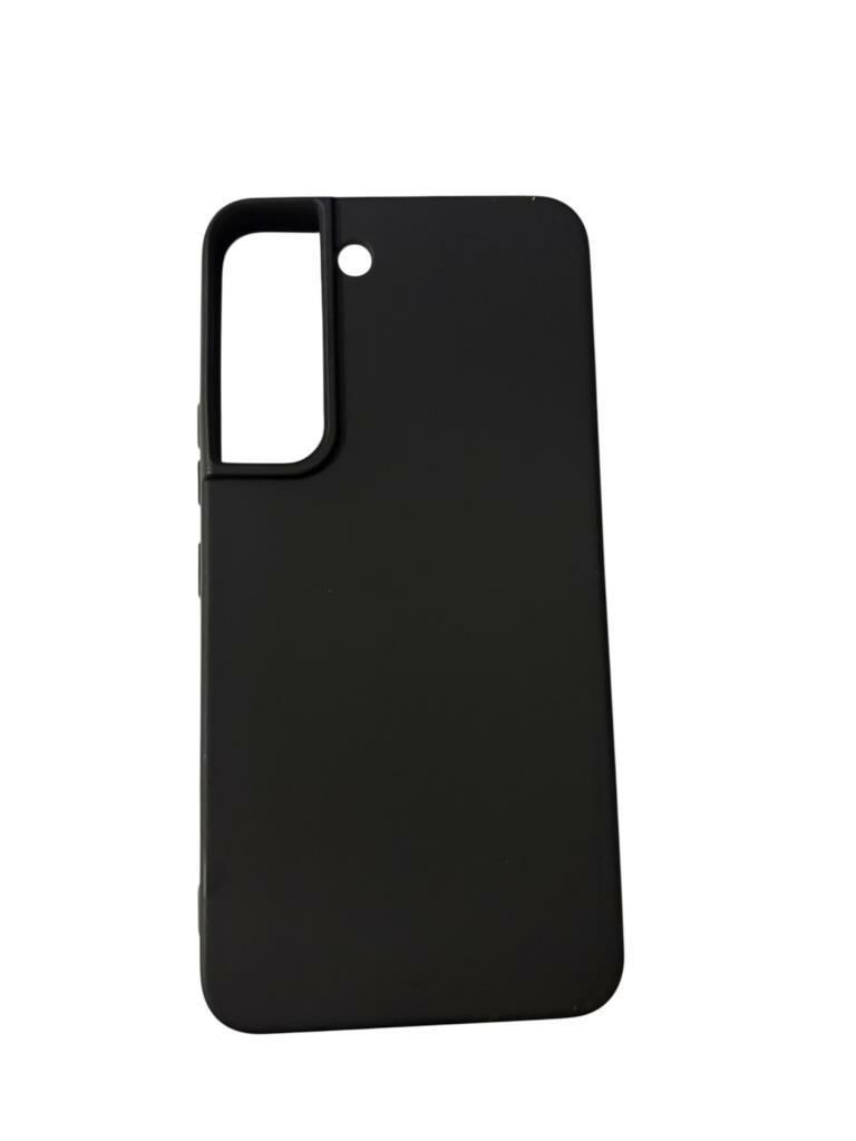 Galaxy S22 Plus ile Uyumlu Cappy Silikon Kılıf Siyah