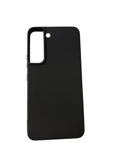 Galaxy S22 Plus ile Uyumlu Cappy Silikon Kılıf Siyah