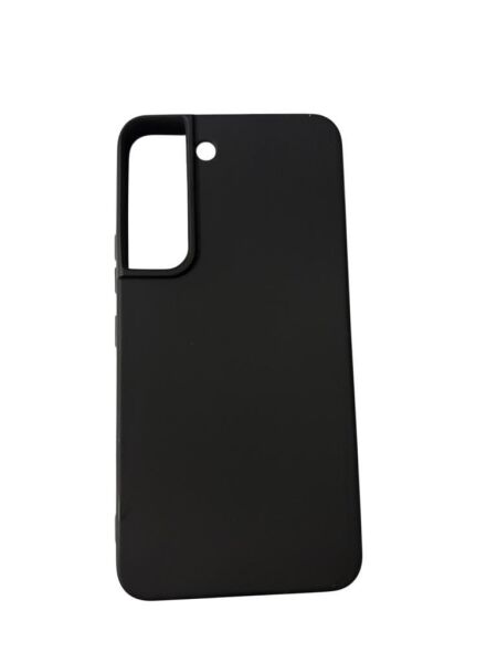 Galaxy S22 Plus ile Uyumlu Cappy Silikon Kılıf Siyah