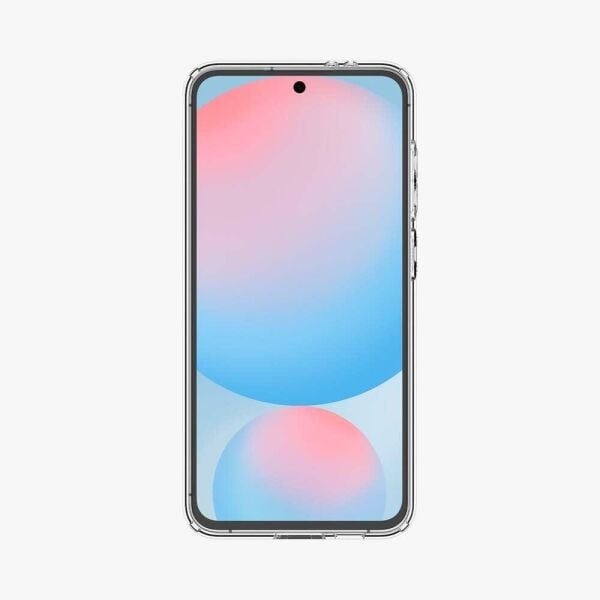 Spigen Galaxy S24 FE ile Uyumlu Kılıf Liquid Crystal 4 Tarafı Tam Koruma Crystal Clear