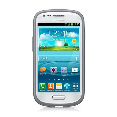 Galaxy S3 Mini ile Uyumlu Protective Cover Kılıf Beyaz EFC-1M7BWEGSTD