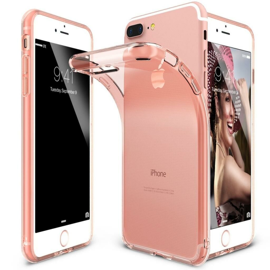 Ringke Air iPhone 7/8 Plus ile Uyumlu Kılıf Rose Gold