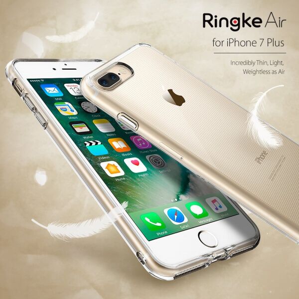 Ringke Air iPhone 7/8 Plus ile Uyumlu Kılıf Rose Gold