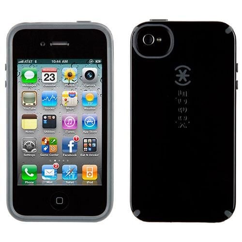 Speck CandyShell 4iPhone 4/4S ile Uyumlu Sert Kılıf Siyah-Gri SPK-A1243