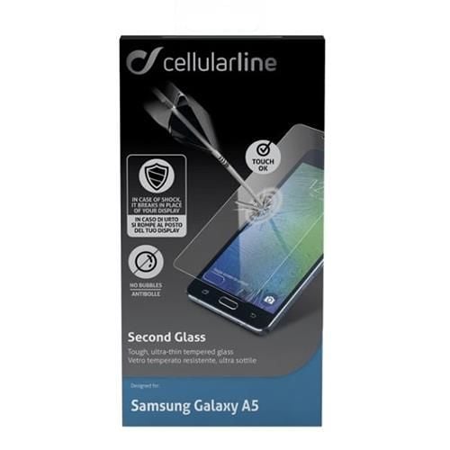 Cellular Line Galaxy A5 2015 ile Uyumlu Cam Ekran Koruyucu